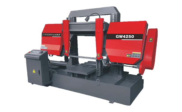 安仁GW4250双柱龙门卧式带锯床