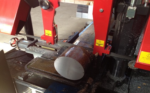 安仁卧式带锯床加工时出现明显振荡如何排查？